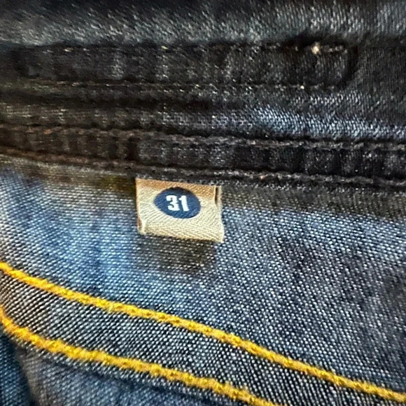 Citizens of Humanity Dani Cropped Straight Leg Cuffed Hem Jeans Women’s Size 31 - Picture 11 of 13